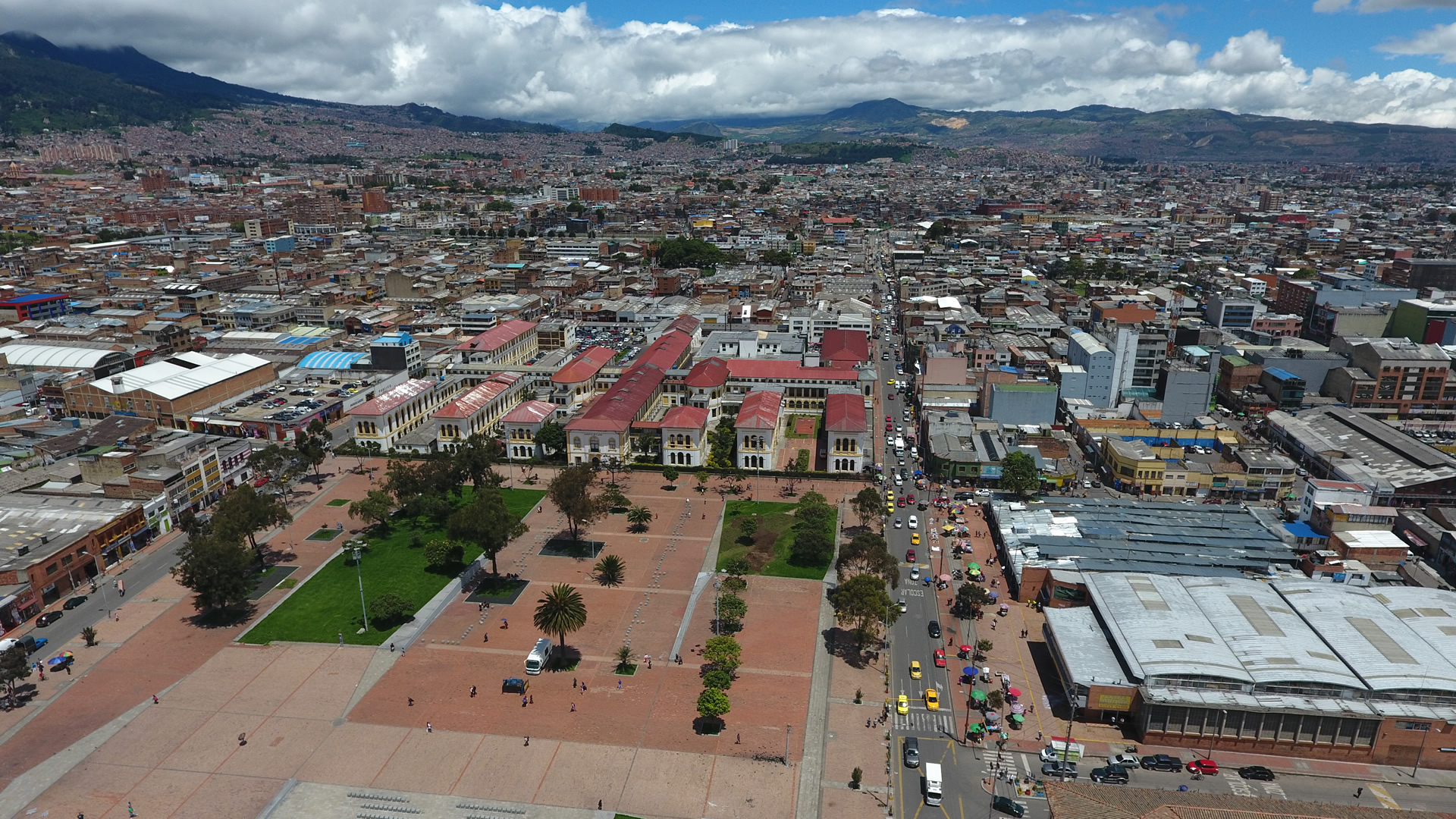 Vista Aérea de la Ciudad